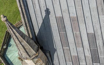 Staining lead roof considerations