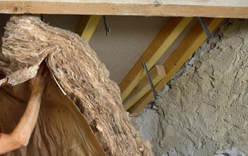 Staining pitched roof insulation costs